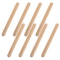 thumbnail image 1 of WHAMVOX 4 Paires de Bâtons de Rythme en Bois pour Éducation Musicale avec Couleur Kaki, 1 of 8