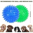 thumbnail image 4 of 6 Pack 2.5” Squeaky Dog Toy Balls, Floating Dog Pool Balls, Spiky Dog Balls, Durable Interactive Fetch Toys for Puppy, Dog Chew Toys for Teething (2.5", Small Dog) Fashion Accessories Pets Sensory, 4 of 8
