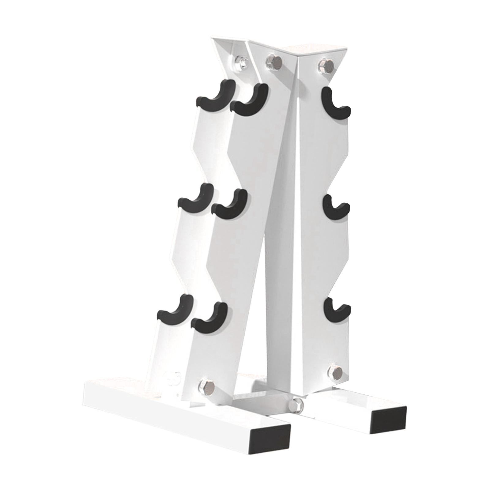 Baoblaze Dumbbell Rack Dumbbell Bracket Sturdy Small for Office Gym Strength Training 3 Tier