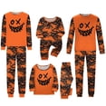 thumbnail image 3 of Family Matching Halloween Pajamas Set, Halloween Print PJs Sets 2 Pieces Loungewear Sleepwear Family Pajamas Matching Pjs, 3 of 5