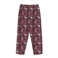 thumbnail image 5 of Daiia Daisies Flowers Women's Sleep Pant with Pockets and Drawstring,Pajama Pants-Medium, 5 of 9