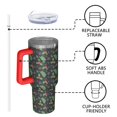 thumbnail image 4 of Christmas 40oz Tumbler– Stainless Steel Insulated Tumbler with Handle and Straw, Large Capacity Travel Cup for Hot & Cold Drinks, 4 of 7