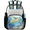 Multicolor 4, variant on Cute Koalas Clear Backpack for Stadium Events, Rainbows Transparent Plastic Bag for Games, Security Checks, Festivals, Concerts