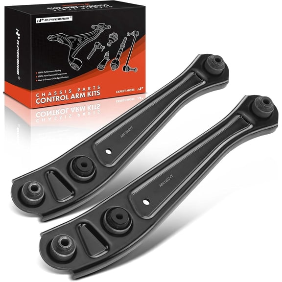 A-Premium 2Pcs Rear Lower Rearward Control Arm Compatible with Honda Civic 1996-2000 & Acura EL 1997-2000