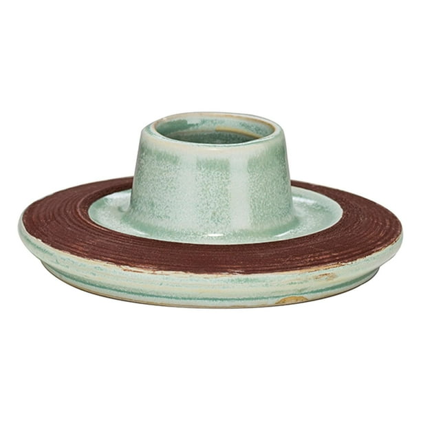 Soporte moderno para fósforos, tarro de almacenamiento para baño, cocina decorativa de cerámica para escritorio interior, regalo de cumpleaños para Estilo A