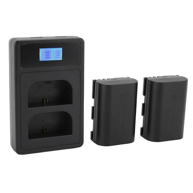 LP-E6 Camera Battery, Replacement Camera Battery LCD Display 2750mah High Capacity for 5D II 5D III 5D IV 5Ds 6D 6D II