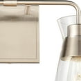 thumbnail image 3 of Elk Home 15-Inch Wide Brookville Bath Light, Transitional-Satin Nickel, 3 of 3