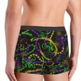 thumbnail image 5 of Naloa Neon Mardi Gras Print Mens Underwear - Boxers for Men, Classic Briefs for Men, 5 of 9