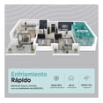 thumbnail image 3 of Aire Acondicionado Portátil 8000 BTU SereneLife, Pequeño, Modo Frio, Ventilador, Cobertura de 32 M2, Temporizador de hasta 24 Horas y Kit de Montaje para Ventana Incluido, 3 of 8