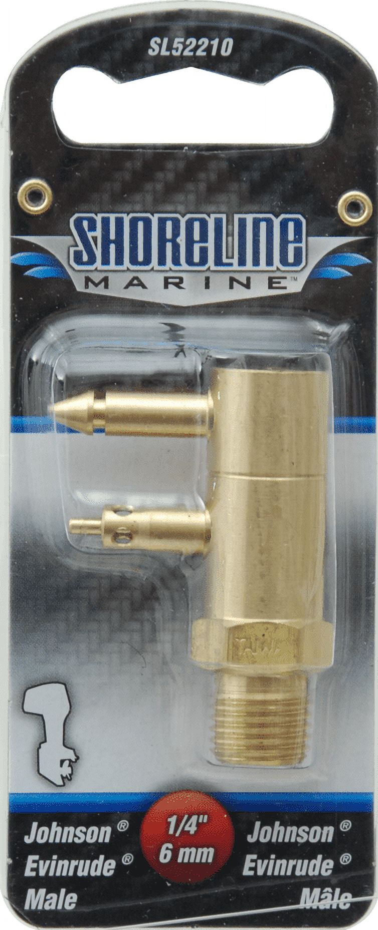 Shoreline Marine Johnson® Evinrude® 2 Prong Fuel Connector, Male