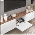 thumbnail image 2 of Maykoosh Urban Oasis 65 Inches Luxurious and Durable Floating TV Stand Wall Mounted Entertainment Center with Cable Management, Sturdy Floating Entertainment Center Wood Like, 2 of 12