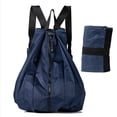 thumbnail image 1 of Guardurnaity Mochila ligera de nailon para viajes y senderismo al aire libre. Mochila escolar plegable e impermeable para exteriores. Mochilas Azul marino, 1 of 6