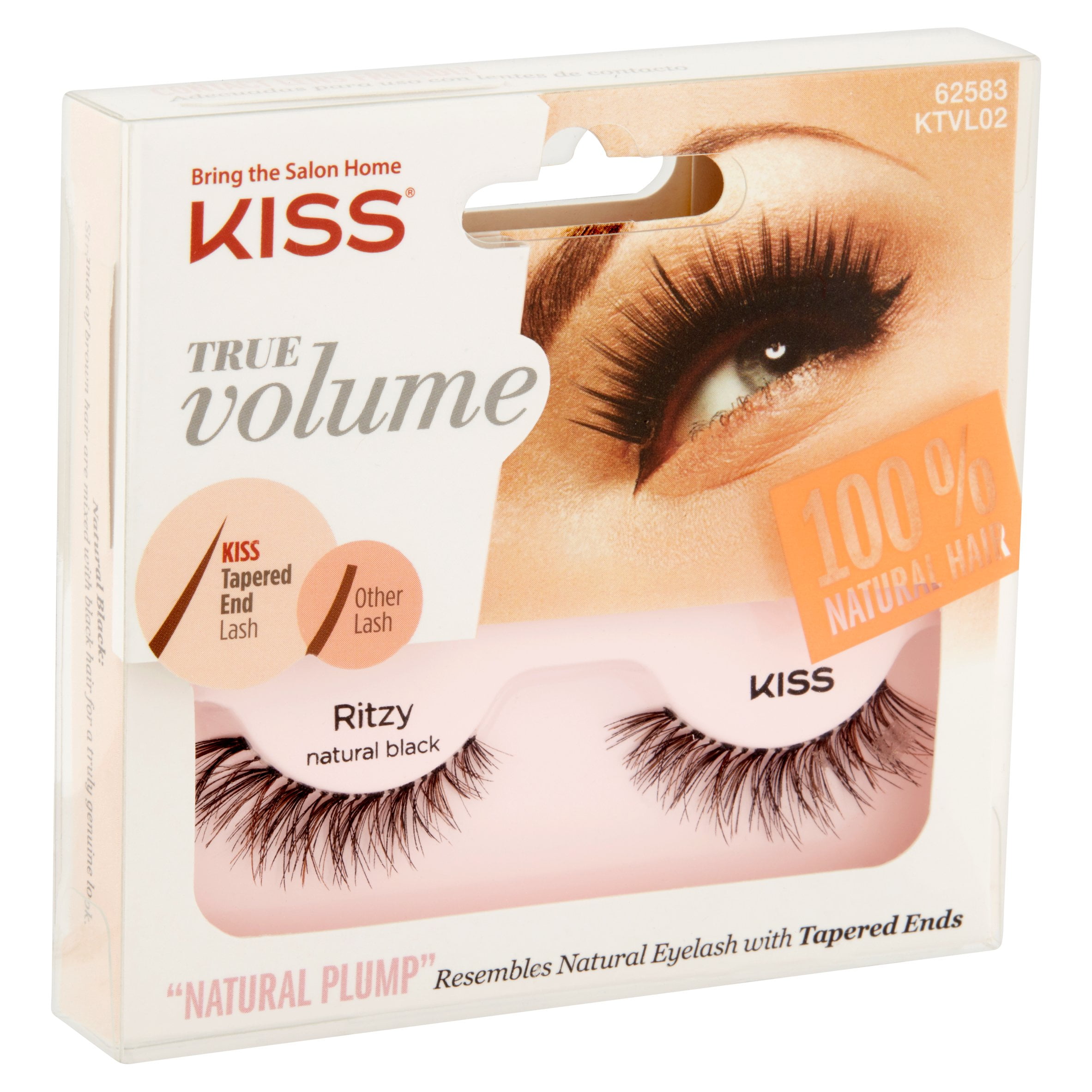 KISS True Volume False Eyelashes, Ritzy