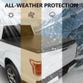 thumbnail image 4 of TPA Soft Tri-Fold Truck Bed Tonneau Cover Fits for 1989-2004 Toyota Compact Pickup, 1995-2004 Tacoma 6 FT (73") Fleetside (Not for Stepside) Bed, 4 of 7