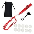 thumbnail image 4 of Milaget Flûte Kazoo Cadeaux de Fête Bouche Légère Kazoo pour Adultes Enfants Performance Rouge, 4 of 9