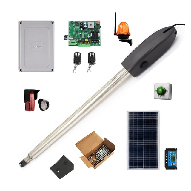 Automatic Gate Opener Kit Light Duty Single Gate Operator For Single Swing Up To 19 Feet OR 660 Pounds Gate Motor ,Long Lasting