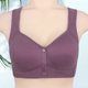 thumbnail image 1 of Conjunto de lencería Sujetadores de cierre fácil para mujer, sujetadores deportivos diarios sin aros, ropa interior femenina de mediana edad Kuymtek Púrpura T 42 para Mujer, 1 of 5