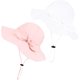 thumbnail image 2 of Baby Girl Sun Hat with UPF 50+ Outdoor Adjustable Beach Hat with Wide Brim Bucket Hats, 2 of 5