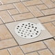 thumbnail image 3 of Desagüe de piso, desagüe de piso de acero inoxidable para baño, desagüe de piso de acero inoxidable, escurridor de desechos muy versátil, 3 of 11