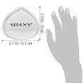 thumbnail image 4 of Esponja para mezclar maquillaje SHANY Stay Jelly Silicone Clear x2, 4 of 5