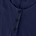 thumbnail image 7 of Taylonsss Womens Casual V Neck Button Detail Sleeveless Tank Dress Solid Color Simple Chic Everyday Outfit, 7 of 7