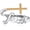 02-Faith Cross Ring, variant on Cross Ring for Women 925 Sterling Silver Wooden Cross Ring Religious Christian Jewelry Size 9