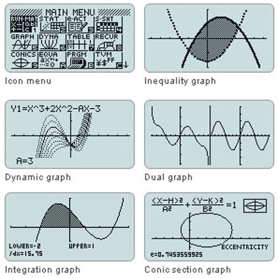 Casio Casio FX9750GII Graphing Calculator, Icon Based Menu