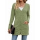 thumbnail image 1 of Cárdigan de Otoño para Mujer, de Punto Suave, de Larga, Abierto Al Frente y con Bolsillos. Verde XXL, 1 of 8