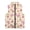 Butterfly and Cherry Pattern, variant on Colorful Butterfly Pattern Kids Zip Up Vest Warm with Lightweight Polyester Girls Outerwear Vest for Winter Spring