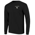 thumbnail image 2 of Men's Black Oklahoma Sooners Comfort Colors Campus Nights Long Sleeve T-Shirt, 2 of 3