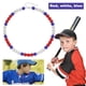 thumbnail image 3 of Baseballer Inspi Collar Con Cuentas Arcilla Diamantes Imitación Brillantes Béisbol 18 Pulgadas Bling para Hombres Y Mujeres Regalo Los Amantes Del Rojo, 3 of 9