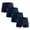 Blue, variant on 4pcs Ice Silk Men Pouch Underwear Soft Sports Seamless Boxer Briefs Sexy Comfy Waistband Fitness Athletic Underpants