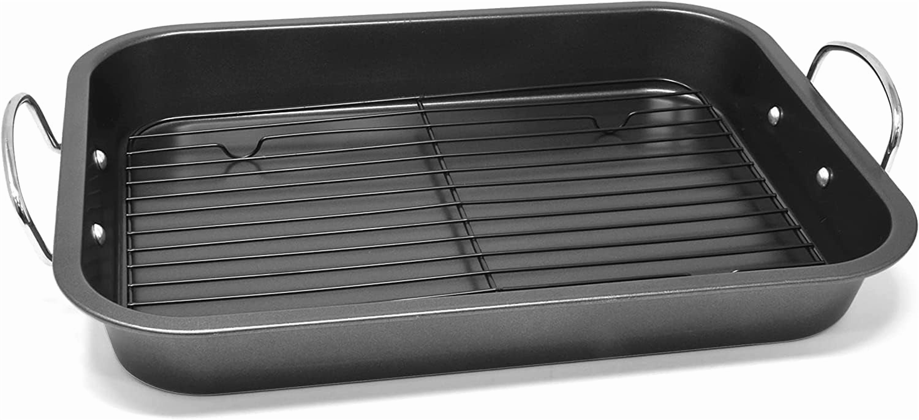Bakken-Swiss Premium Nonstick Ceramic Rectangle Pan, 8 x 15.5