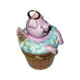 thumbnail image 5 of Angelic Pig in Tub Limoges Box Figurine by Artoria Limoges Box Porcelain Figurine, 5 of 9