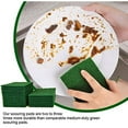 thumbnail image 5 of Scouring Pad 4 × 6 Inch Green Reusable Household for Kitchen Scrubbers（40 Pcs ）, 5 of 6