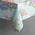 thumbnail image 4 of Pioneer Flower Floral Print Pattern Rectangle Tablecloth 60"x102", Waterproof Polyester Table Cloth, Wipeable Spillproof for Dining Camping Indoor Outdoor, 4 of 6