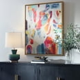 thumbnail image 2 of Uttermost Reawaken Modern Canvas Fabric Framed Abstract Art in Multi-Color, 2 of 4