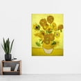thumbnail image 2 of Vincent Van Gogh Zonnebloemen Extra Large Art Print Wall Mural Poster Premium XL, 2 of 3