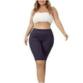 thumbnail image 5 of Tumotour Yoga Shorts For Women Plus Size Yoga Shorts Solid Color Lace Elastic High Waisted Running Workout Gym Shorts Sports Shorts, 5 of 9