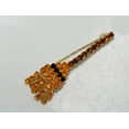 thumbnail image 3 of Witch's Broom Crystal Pin Rhinestone Halloween Broom Brooch pin, 3 of 8