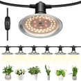 thumbnail image 1 of Outdoor LED Grow Lights String Grow Light Full Spectrum Plant Growing Lights with Ft Adjustable Cord for Seedling Veg Flower in house Garden Backyard Farm (Light), 1 of 7