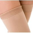 thumbnail image 3 of Bas de Compression Cuisse Haute Sans Pieds, Chaussettes de Compression 20-30mmHg avec Bande en Silicone, Varices, 3 of 5