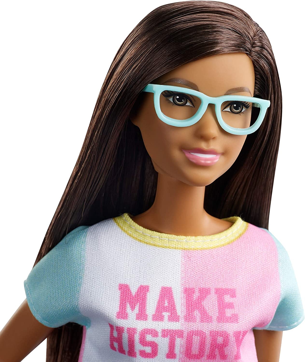 Barbie with glasses deals