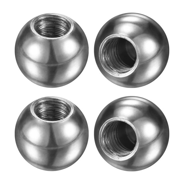 Uxcell 4 Pcs Boutons d'Écrou Fileté M4x8mm Filetage Femelle en Acier Inoxydable 304