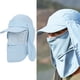 thumbnail image 3 of M Buder Sombrero de Protección Solar UPF 50+ con Ala Ancha para Pesca, Senderismo, Viajes y Ciclismo, Gorro Resistente a Rayos UV, Cómodo y Ajustable (25.4 cm / 10 inches), Color Azul, Unitalla, 3 of 9
