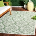 thumbnail image 3 of SAFAVIEH Machine Washable Rug Indoor/Outdoor Bermuda Collection - Bermuda Kingston Floral Indoor/Outdoor Area Rug, Ivory/Green, 4' x 6', 3 of 12