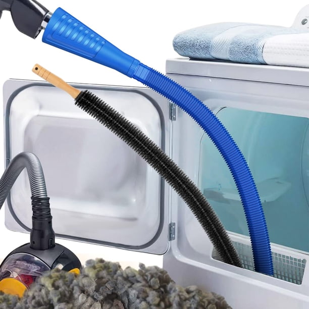 Kit de limpieza de ventilación para secadora Sealegend con cepillo para pelusa y manguera para aspiradora
