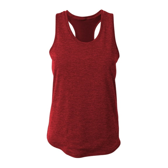 A4 NW1175 Womens Inspire Racerback Tank - Red - L