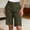 hwj# Army Green619, variant on Shorts For Women Straight Leg High Waist Button Solid Color Jeans Trendy Loose Casual Denim Pants With Pockets Fashionable Vintage Raw Hem Summer Knee Length Stretchy Jorts,Mint Green,XL