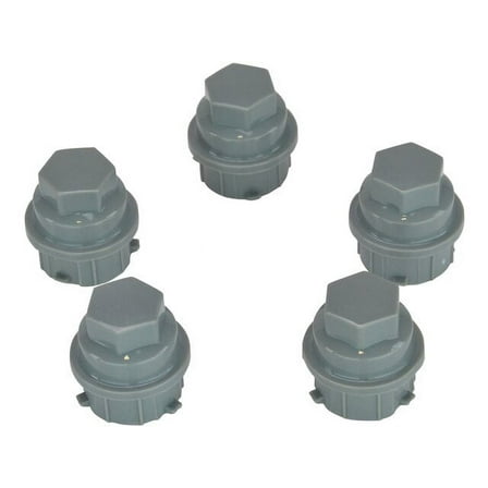 Wheel Lug Nut Cap 5 Piece Set - Compatible with 2005 - 2006 Chevy Equinox